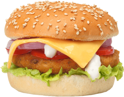 Cheese Pic Bacon Burger HD Image Free PNG Image