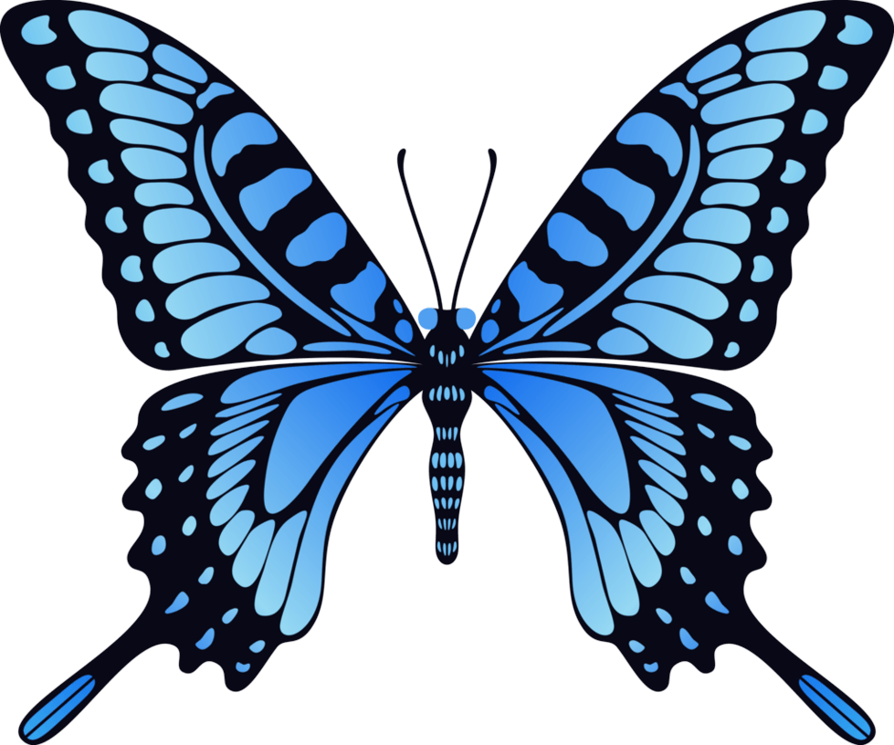 Blue Butterfly Png Image PNG Image