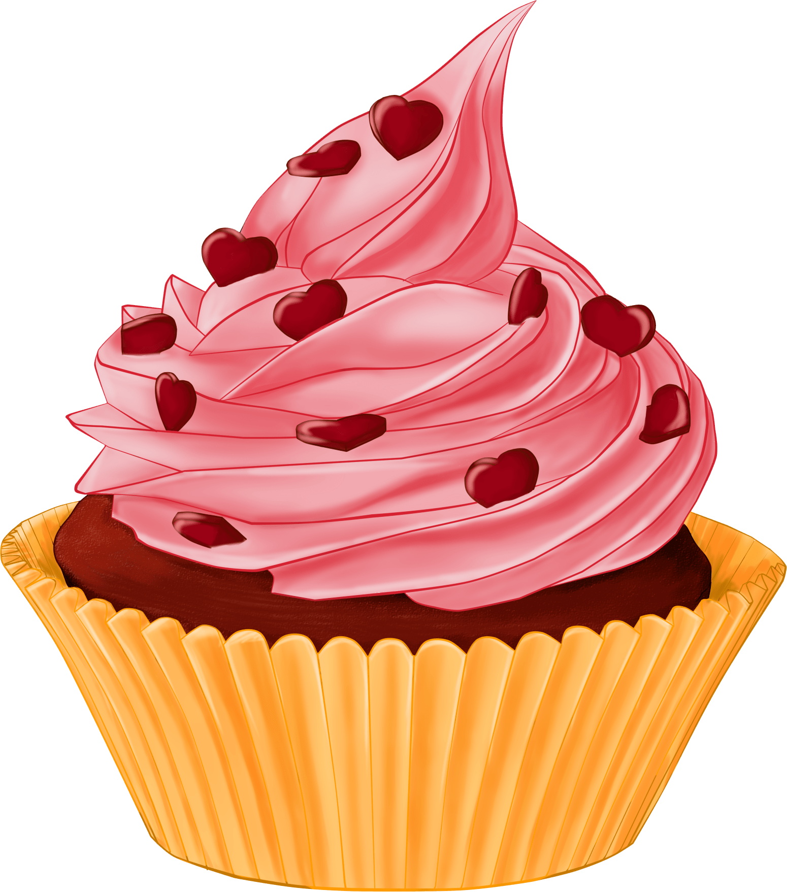 Cake Strawberry Bun Free PNG HQ PNG Image