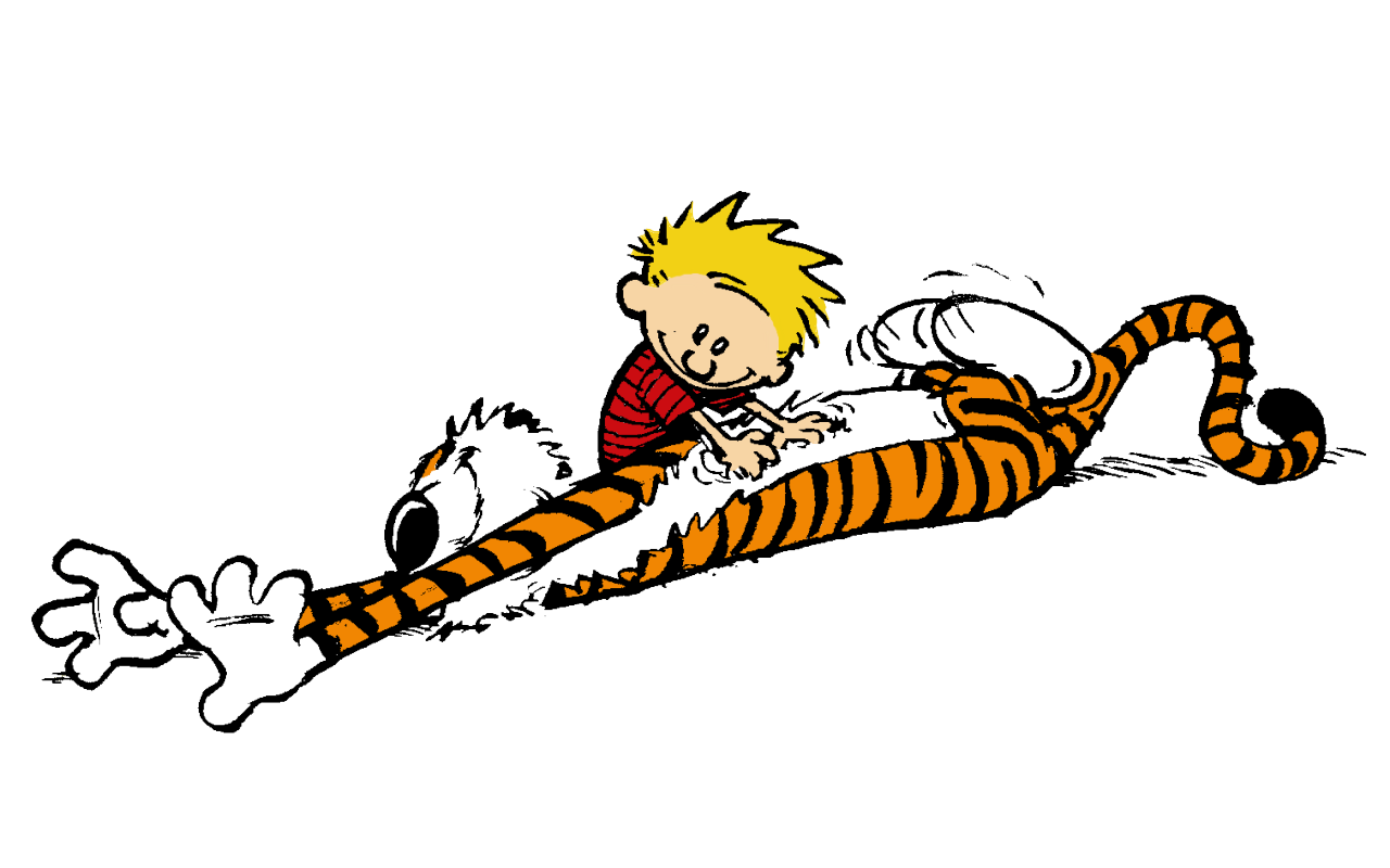 Calvin And Hobbes PNG Image