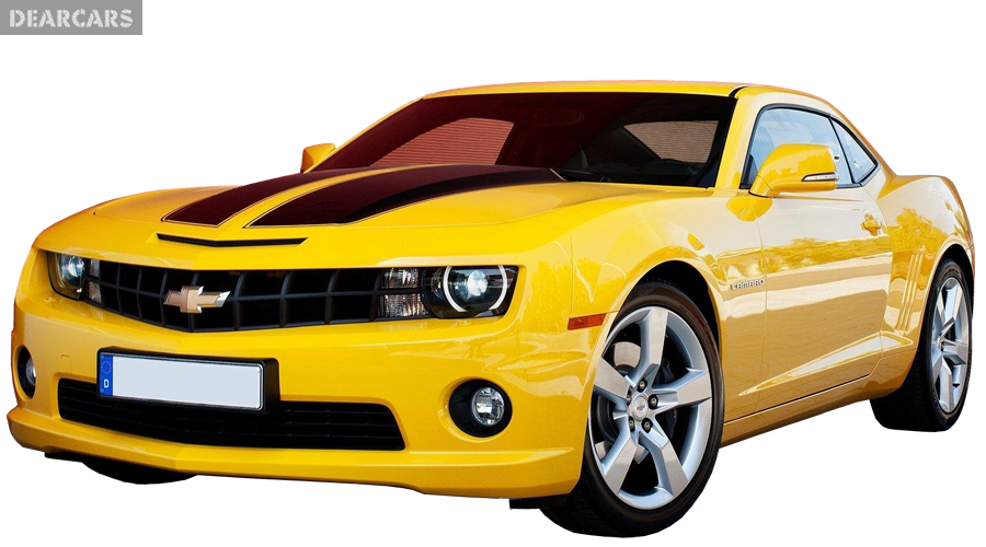 Yellow Camaro Image PNG Image