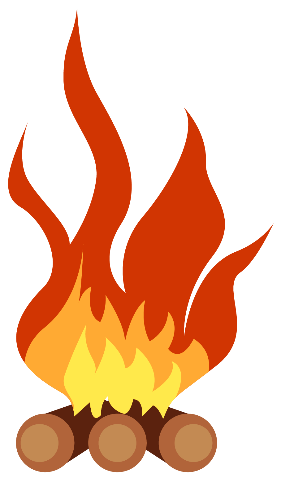 Vector Campfire Bonfire Free HD Image PNG Image