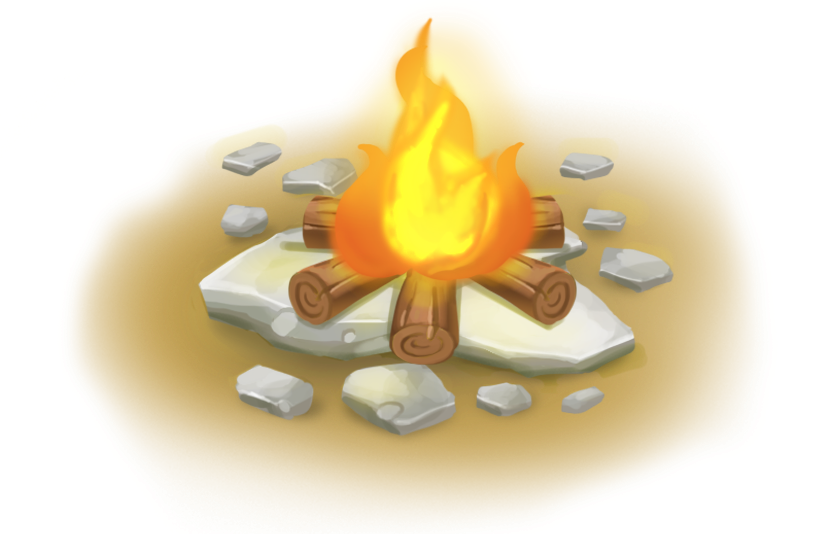 Campfire Transparent Background PNG Image