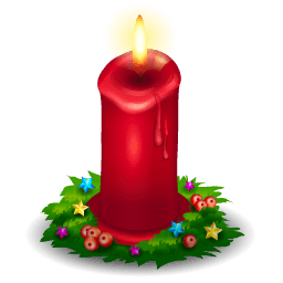 Christmas Candle Png Image PNG Image