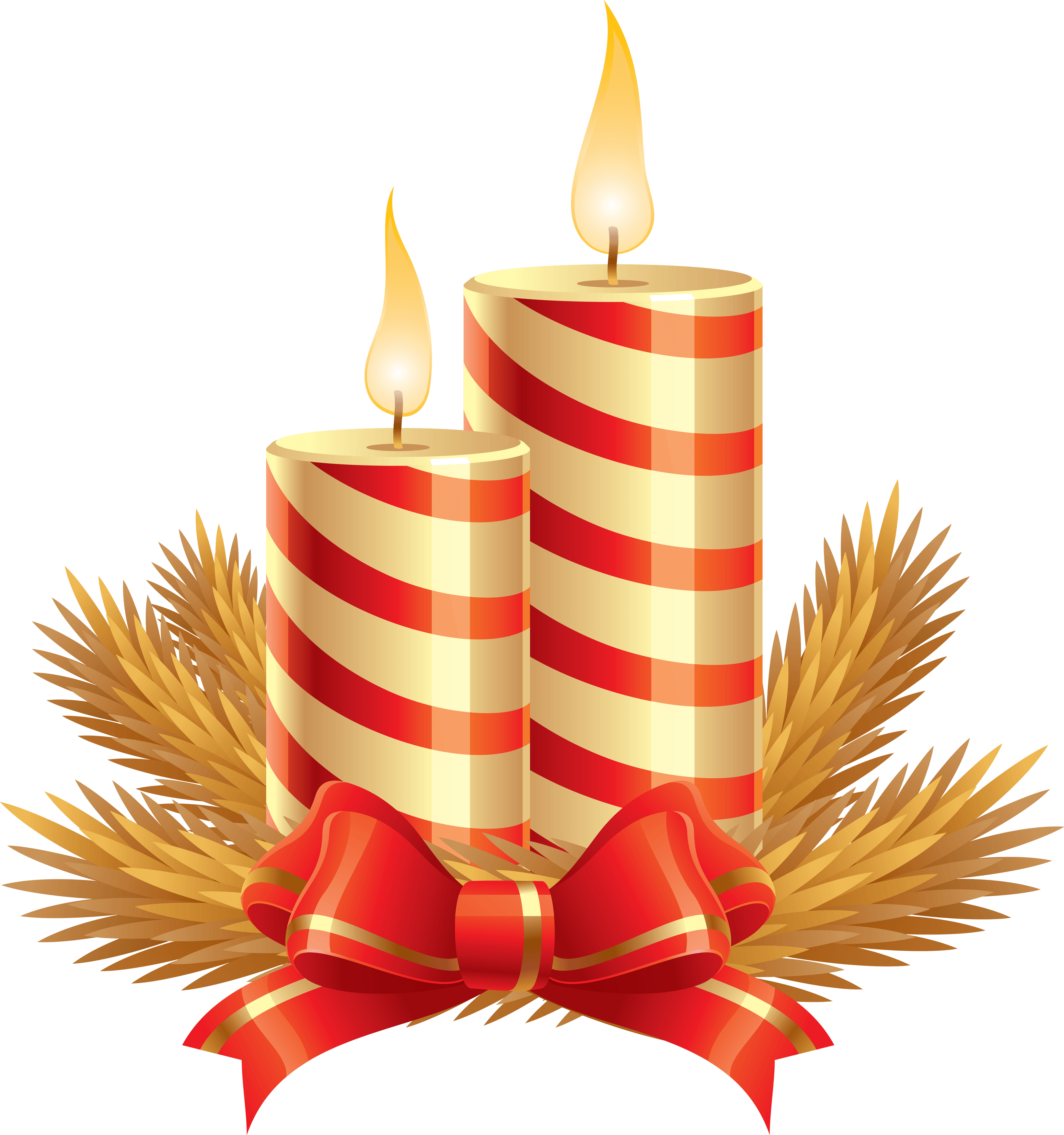 Christmas Candle Png Image PNG Image