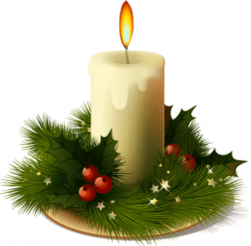 Christmas Candle Png Image PNG Image