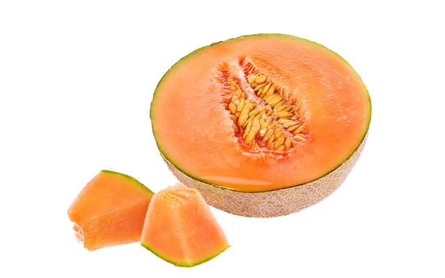 Cantaloupe Organic Slices Free Transparent Image HQ PNG Image