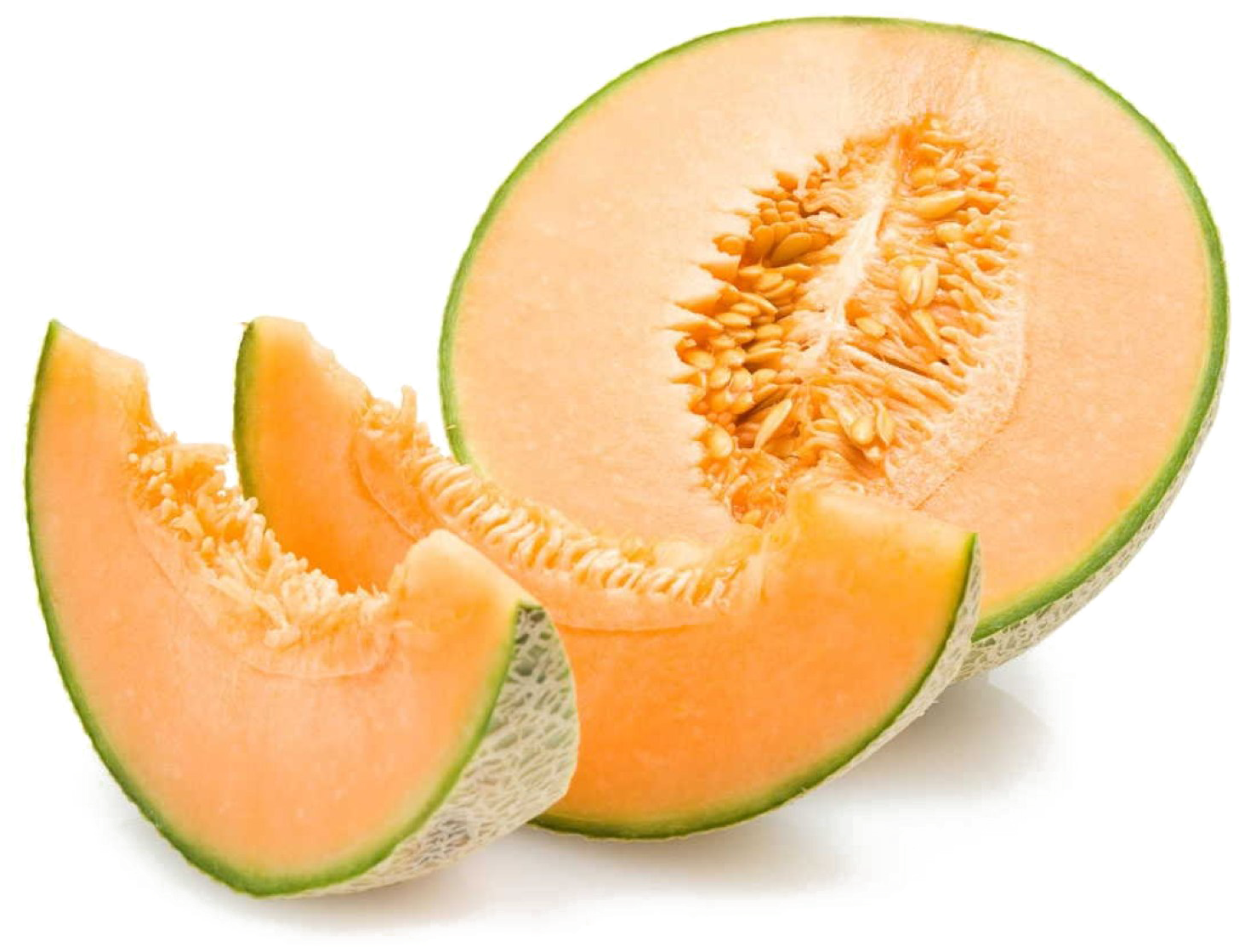 Cantaloupe Slice Free HQ Image PNG Image