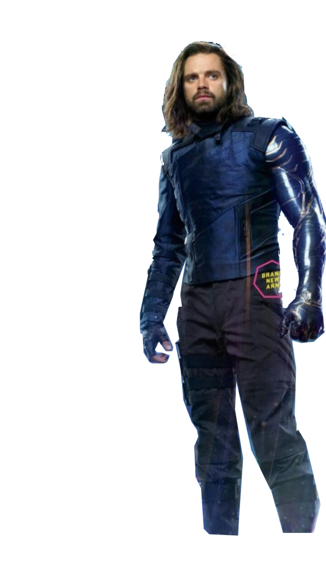 Infinity Barnes Denim War Jacket Bucky Stan PNG Image