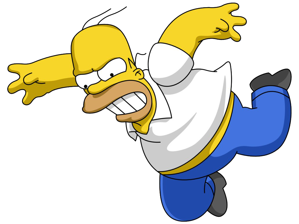 Homer Bart Water Lisa Bird Simpson Thumb PNG Image