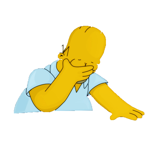 Homer Art Facepalm Source Counterstrike Headgear Simpson PNG Image