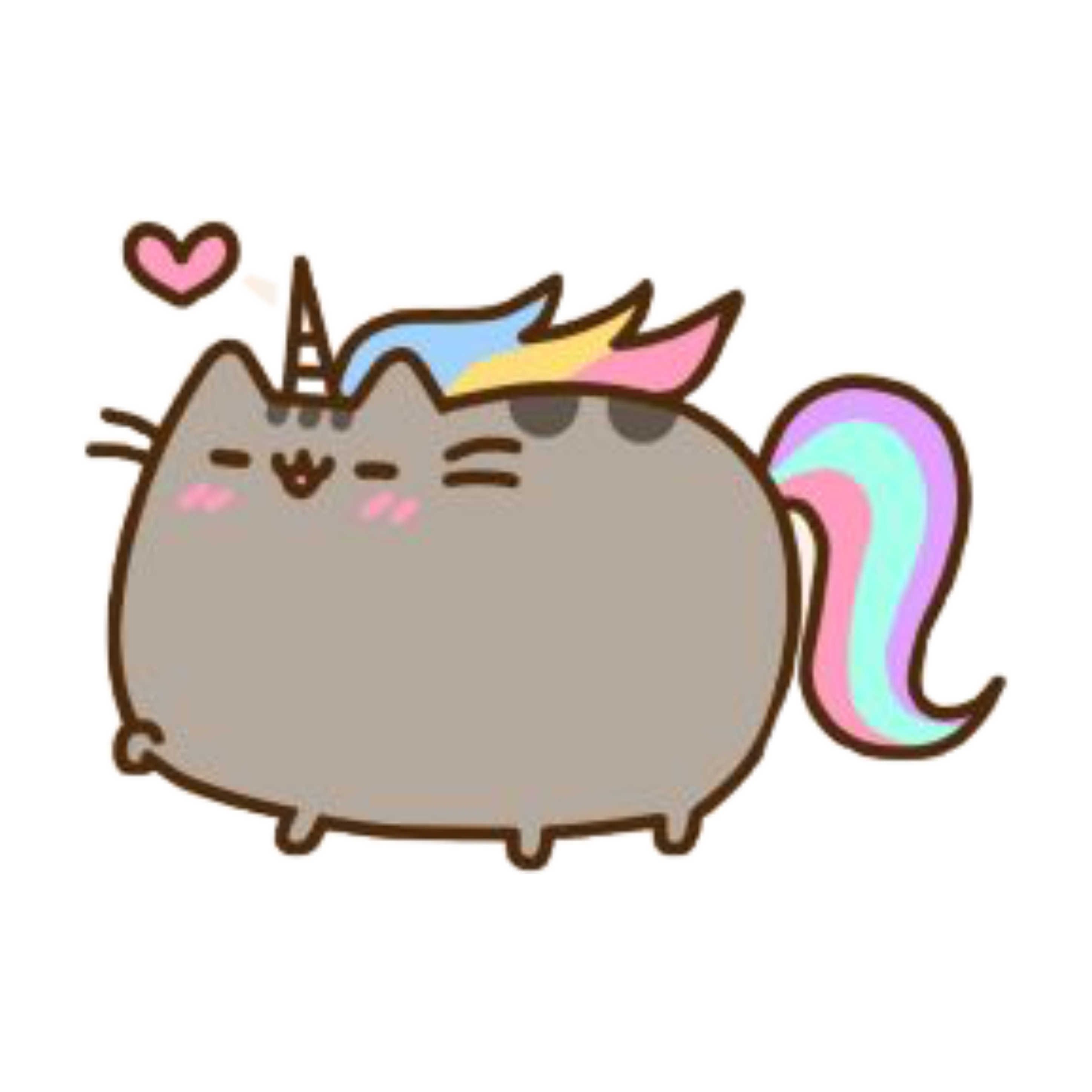 Pink Mammal Pusheen Cat PNG Free Photo PNG Image