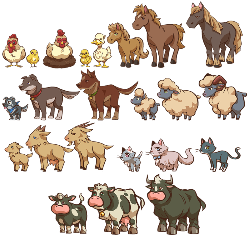 Wildlife Animals Livestock Farm Games Animal Learn PNG Image