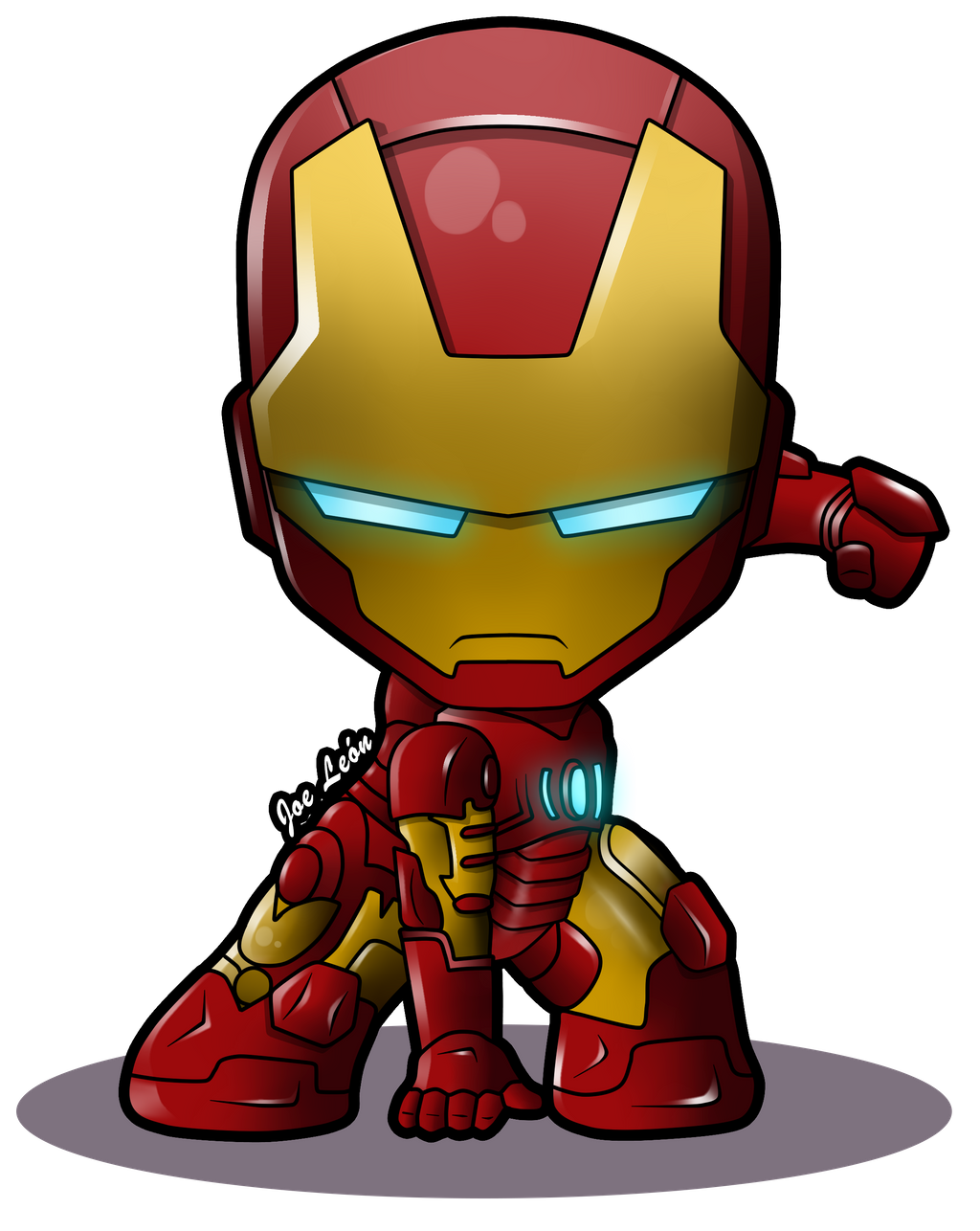 Chibi Iron Man PNG Image High Quality PNG Image