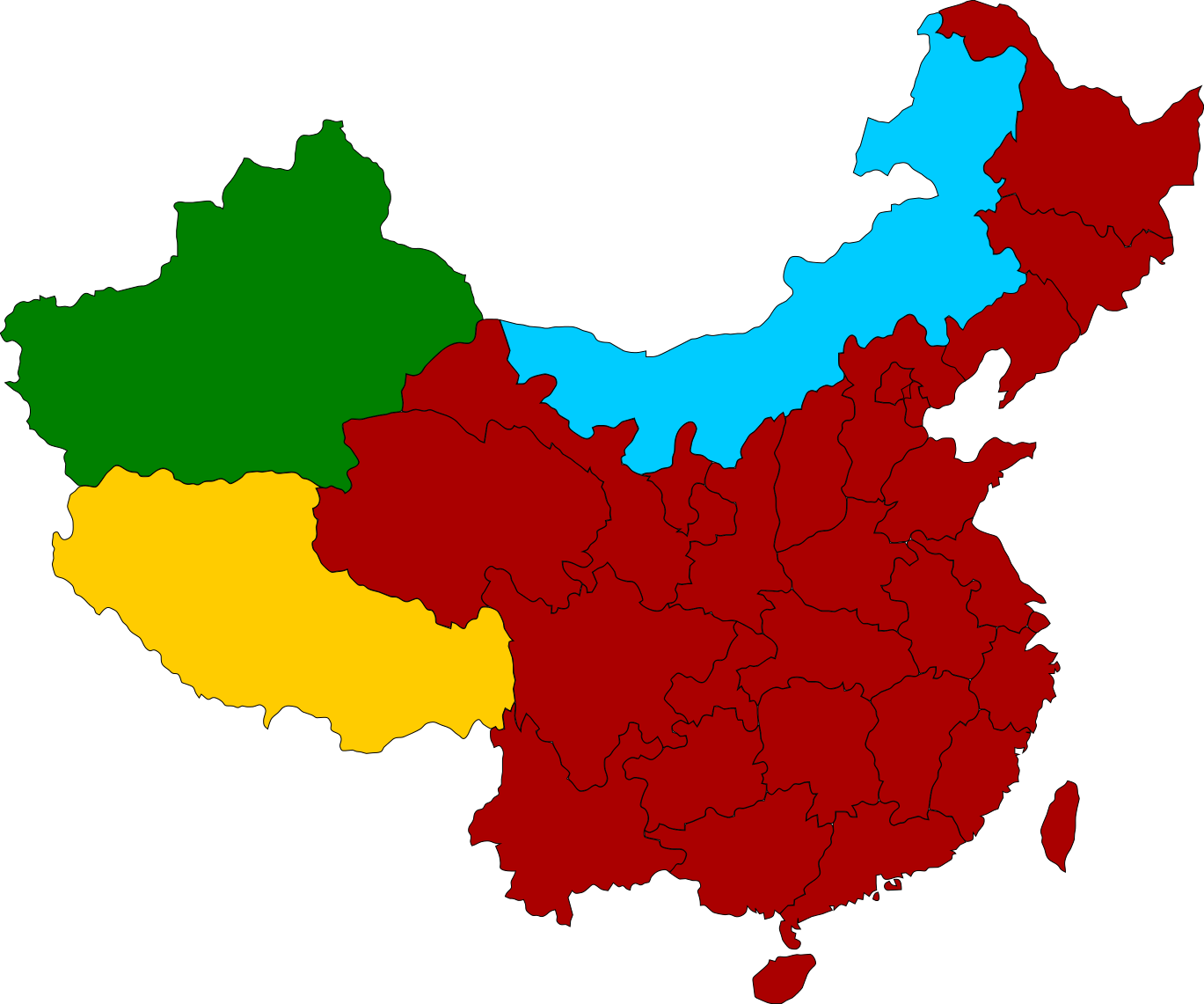 Map China Photos Free Clipart HQ PNG Image