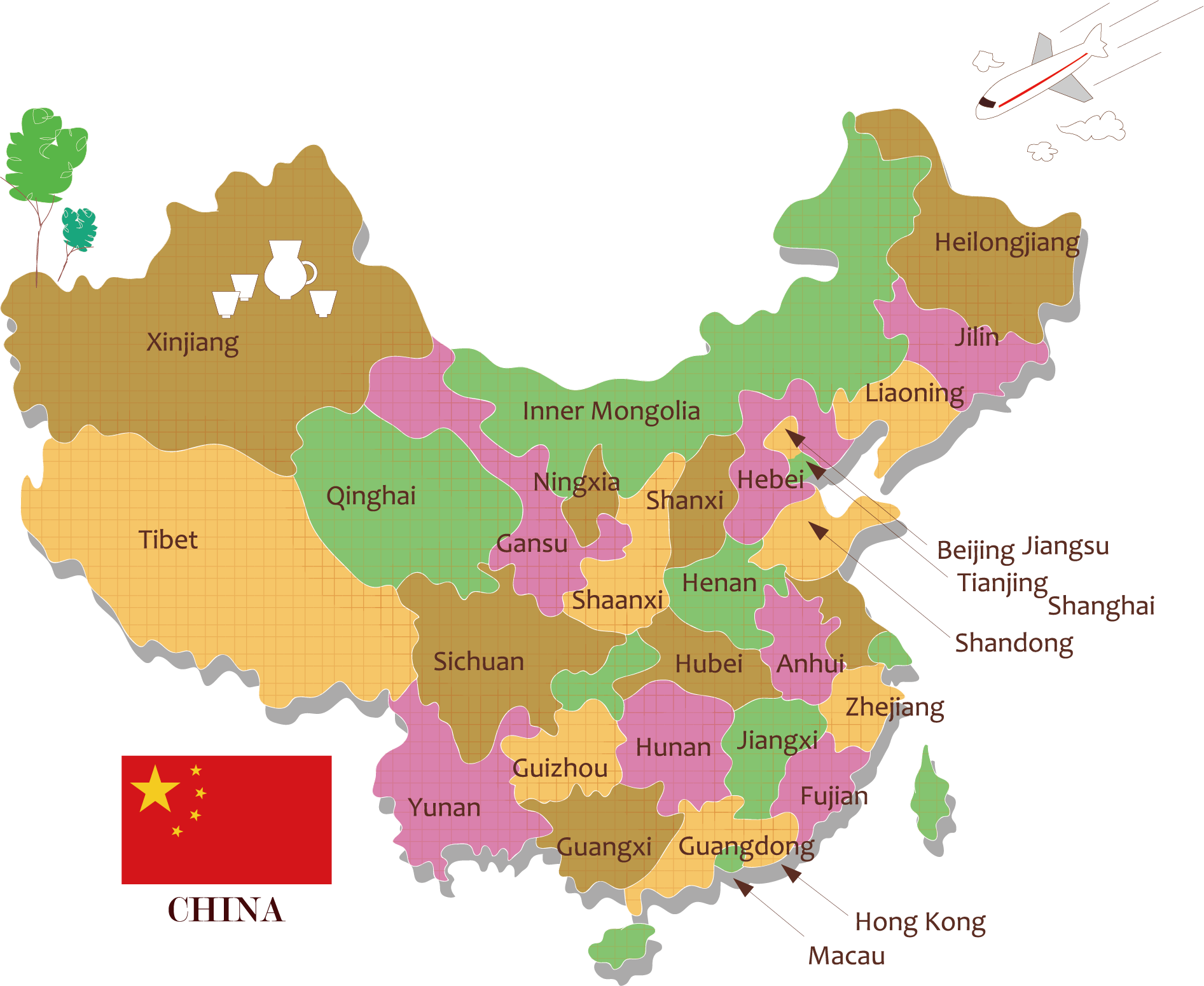 Map Vector China HQ Image Free PNG Image