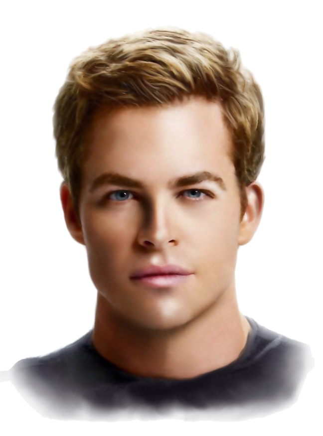 Chris Pine Transparent Background PNG Image