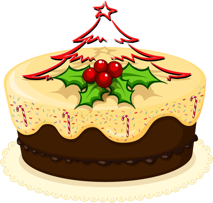 Cake Christmas Free Transparent Image HQ PNG Image