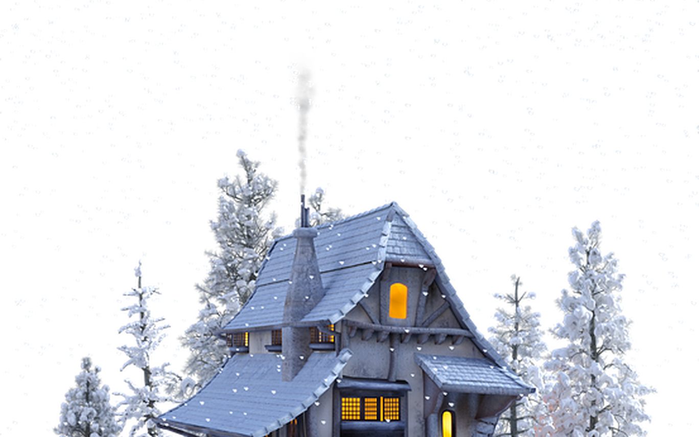 Christmas Landscape Free Photo PNG Image