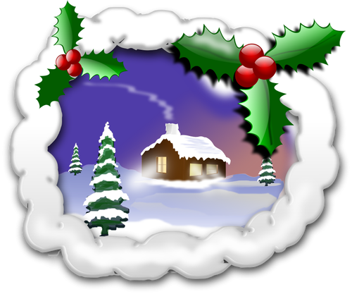 Christmas Landscape Free HD Image PNG Image