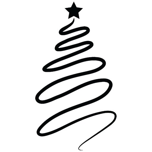 Minimalist Christmas HD Image Free PNG Image