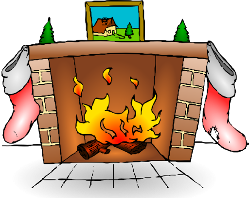 Fireplace Christmas HD Image Free PNG Image