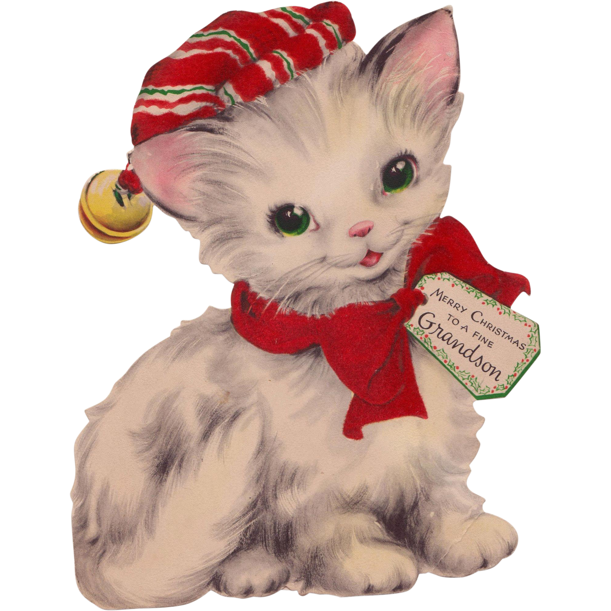 Christmas Cat Free HD Image PNG Image