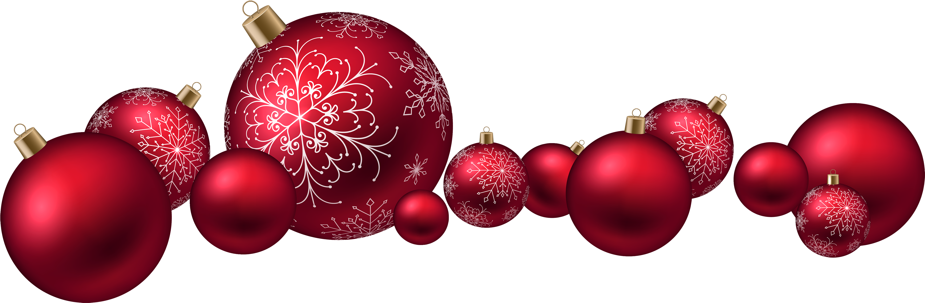 Hanging Christmas Red Bauble Free Download Image PNG Image