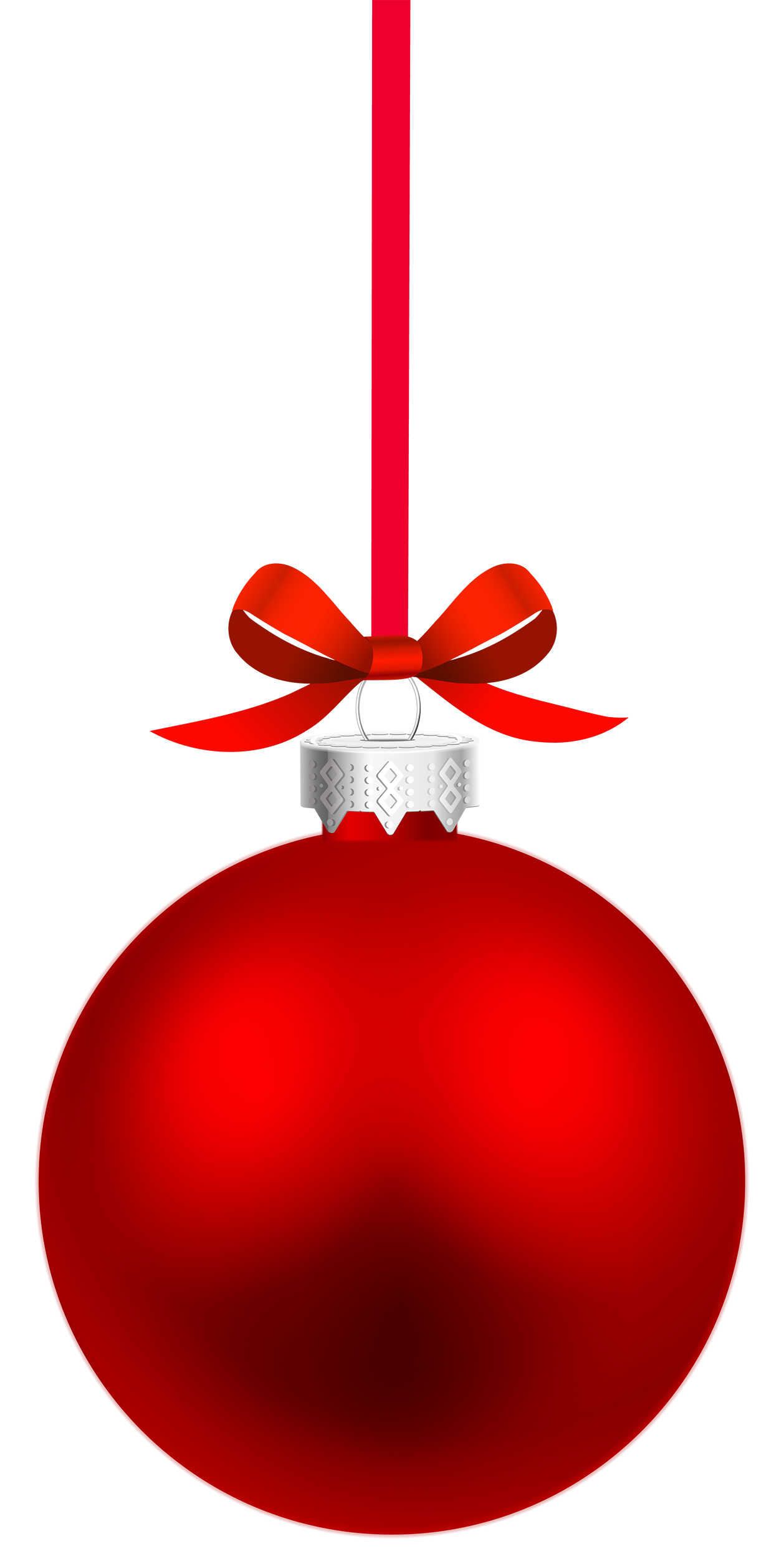 Christmas Red Bauble PNG Free Photo PNG Image