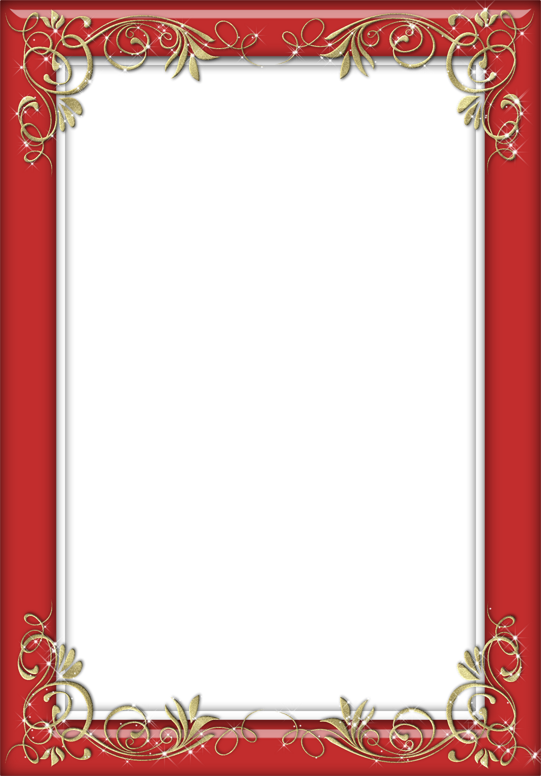 Frame Christmas Red Free Download PNG HD PNG Image