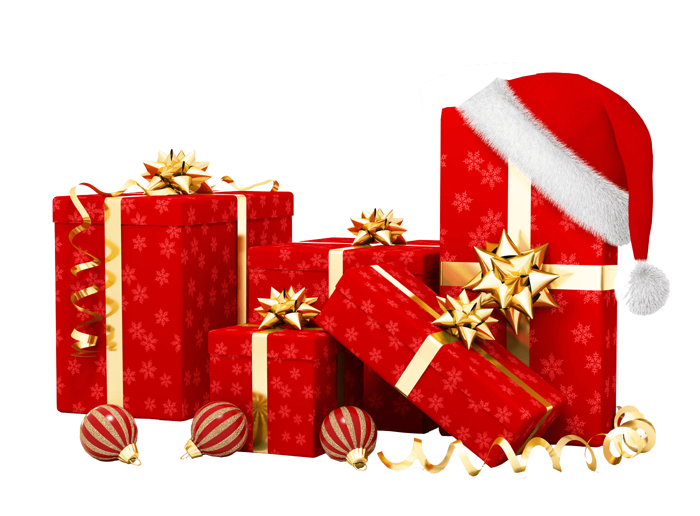 Gift Christmas Red Free HD Image PNG Image