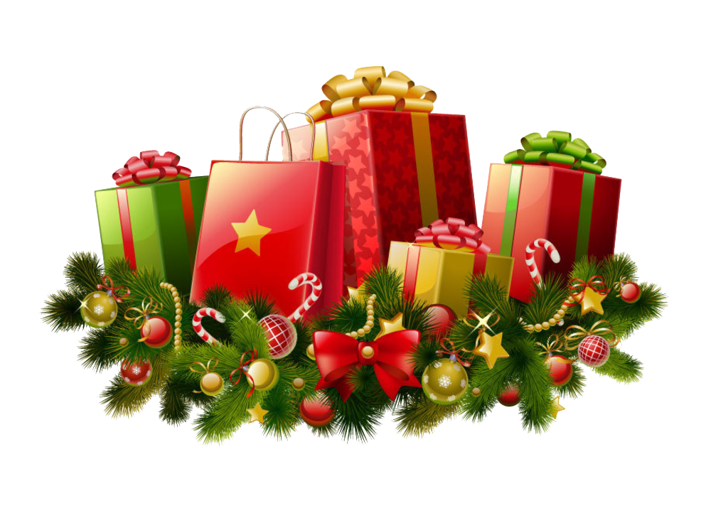 Gift Christmas Red Free HD Image PNG Image