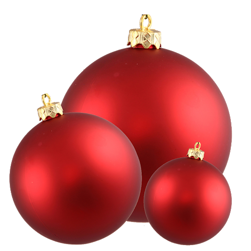 Ornaments Christmas Red Free Download PNG HD PNG Image