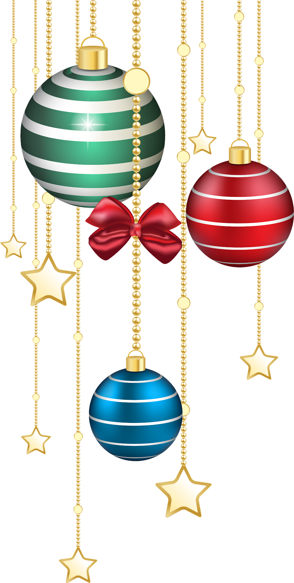 Christmas Ornaments Hanging PNG Download Free PNG Image