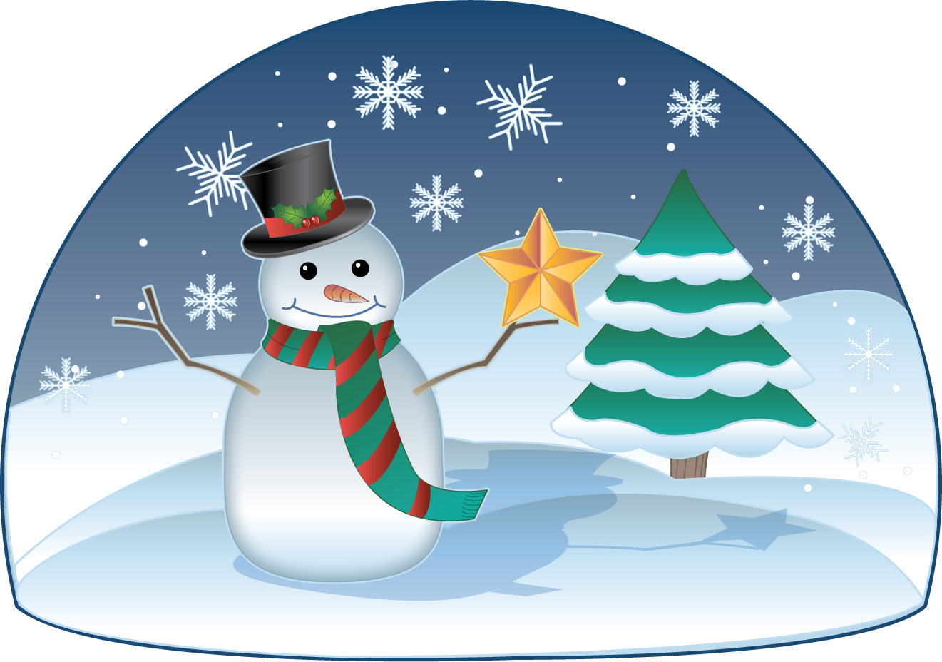 Christmas Scenes Image PNG Image