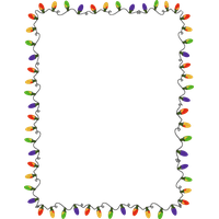 Christmas Border Transparent Image PNG Image