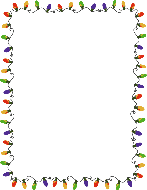 Christmas Border Transparent Image PNG Image