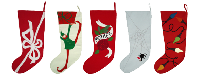 Christmas Stocking Transparent Background PNG Image