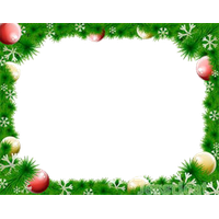 Christmas Border Free Download PNG Image