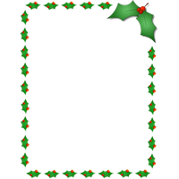 Christmas Border Photos PNG Image