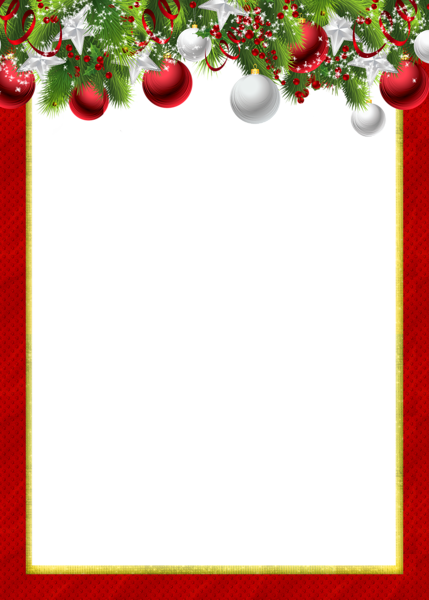 Christmas Frame PNG Image