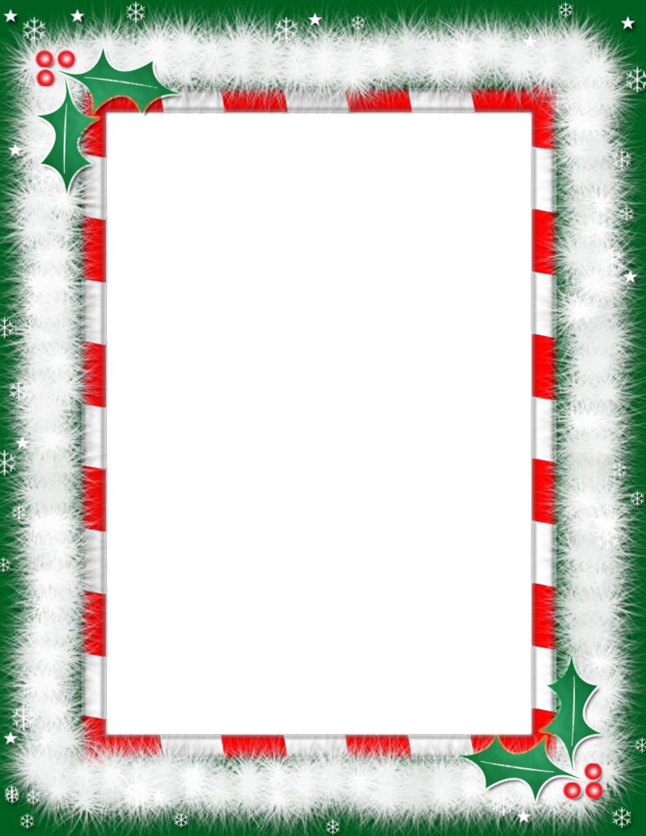 Christmas Border File PNG Image