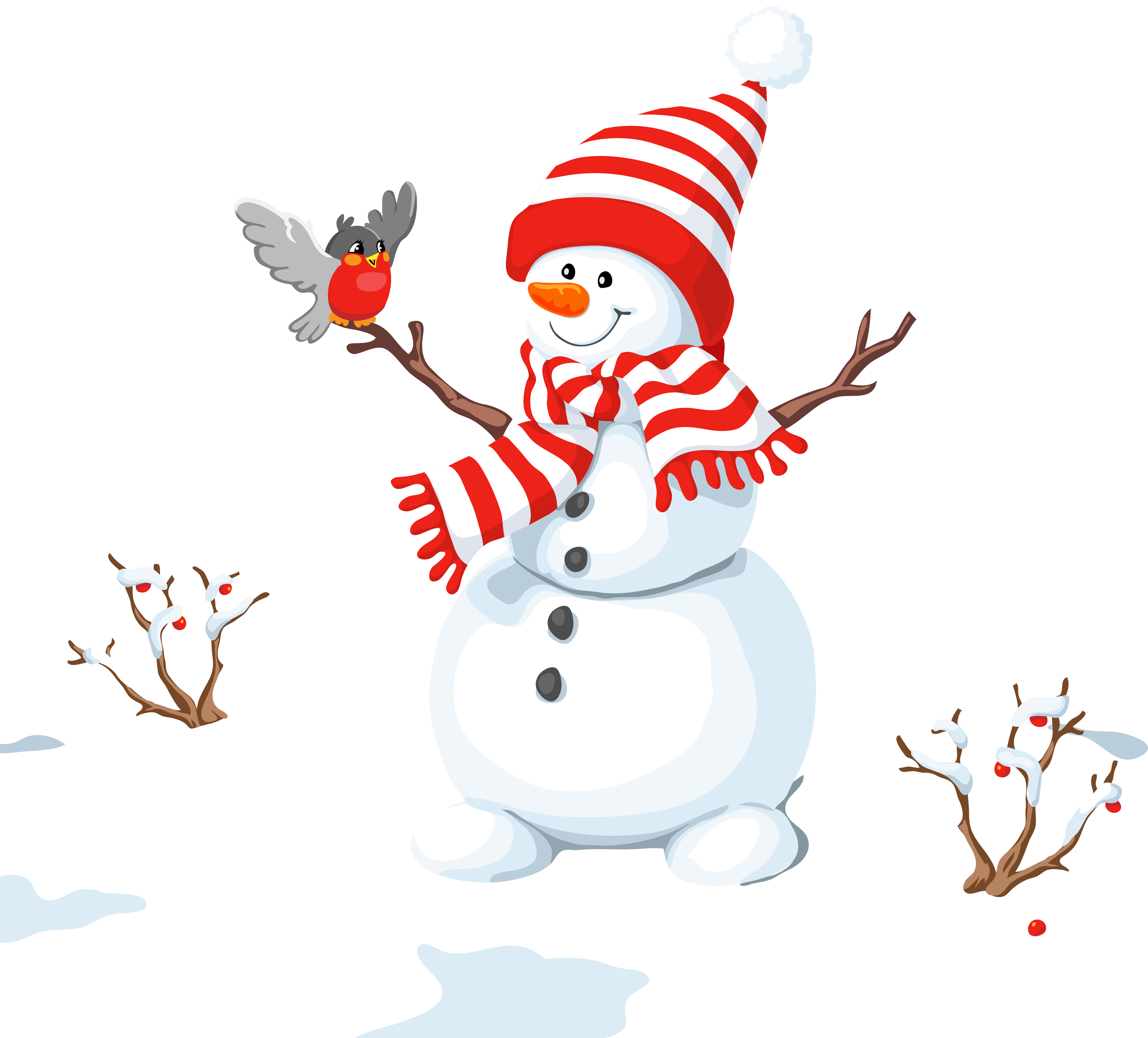 Snowman Christmas Snow Free Transparent Image HD PNG Image