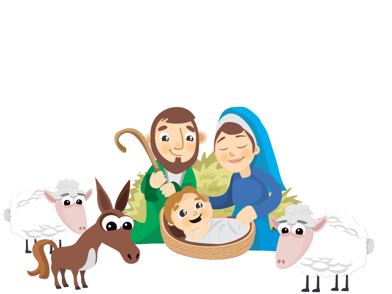 Of Scene Jesus Nativity Vector Birth Child PNG Image