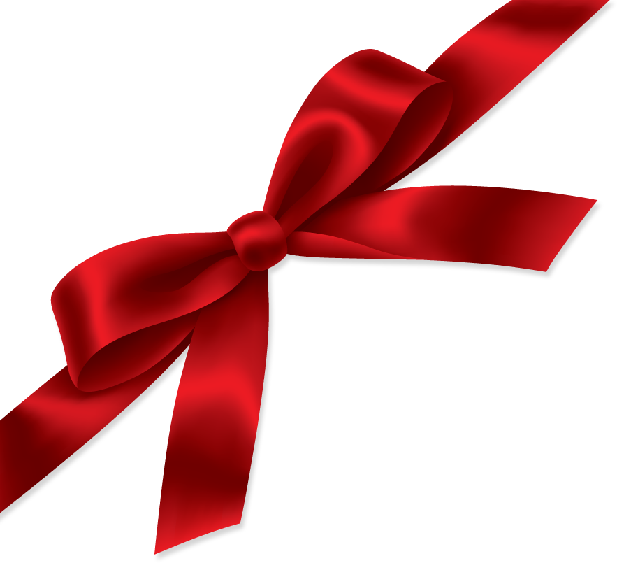 Christmas Ribbon Png Hd PNG Image