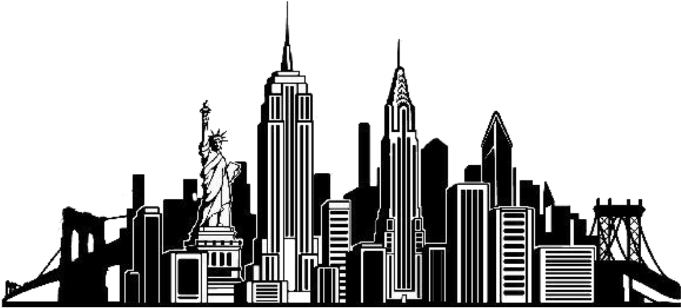 Skyline Vector York PNG Download Free PNG Image