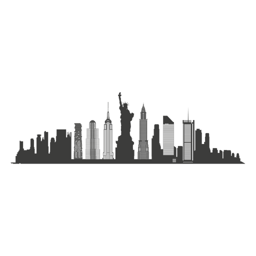 Skyline Vector York Free HQ Image PNG Image