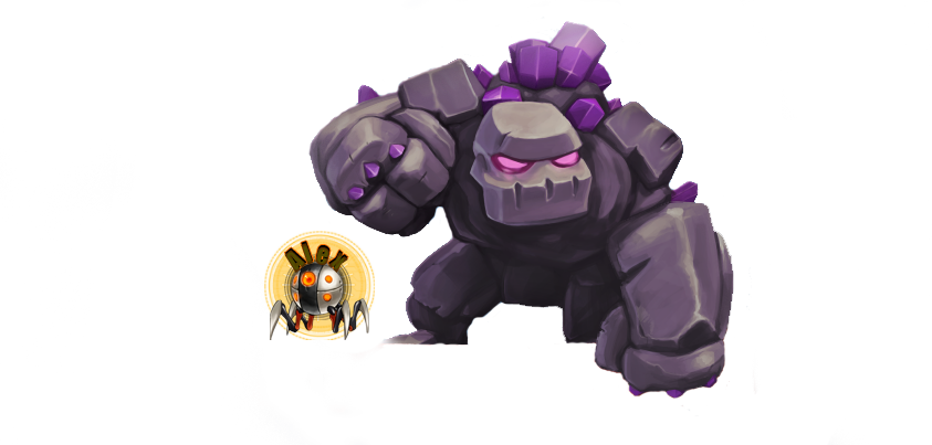 Clash Of Clans Golem Png PNG Image