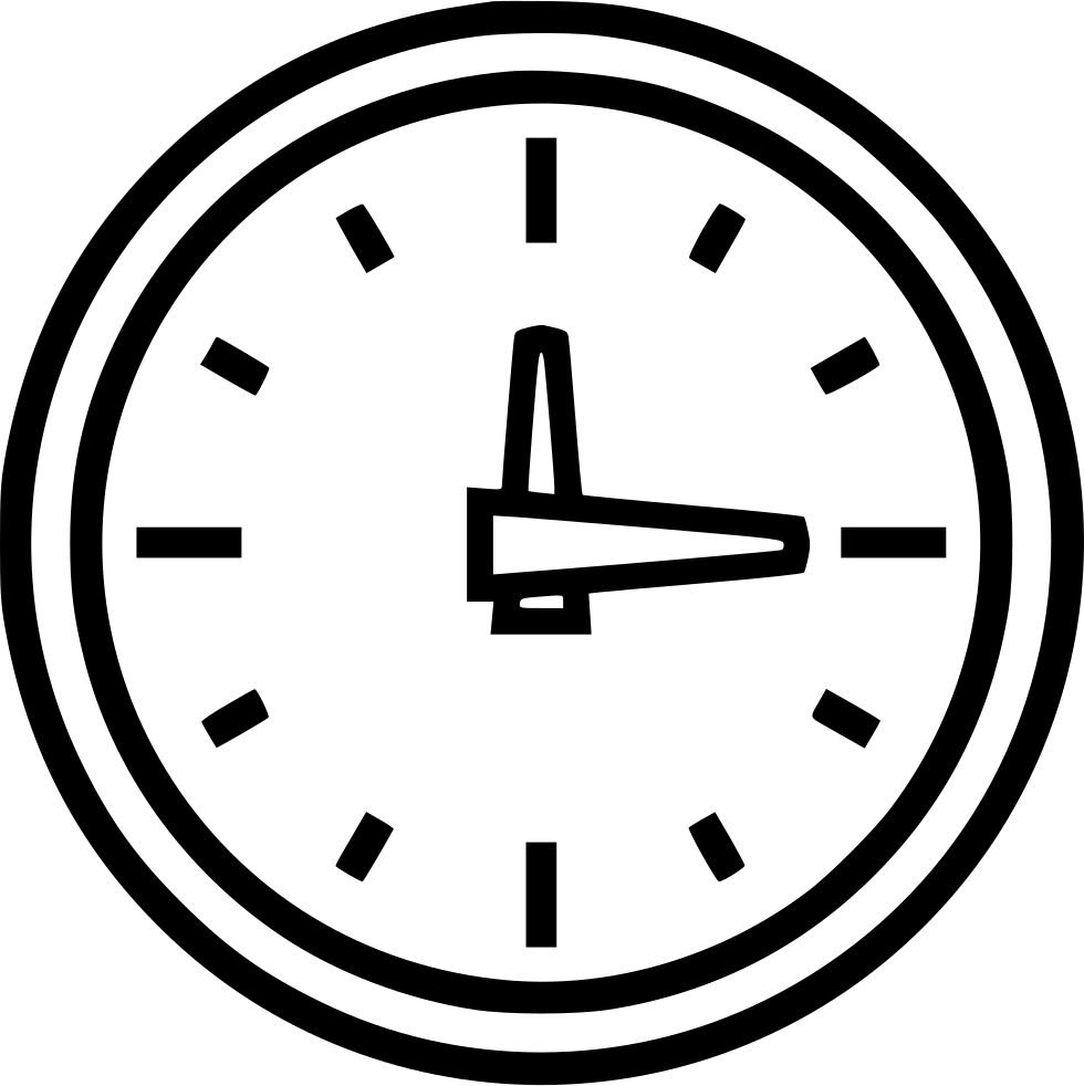 Wall Black Clock Free HQ Image PNG Image