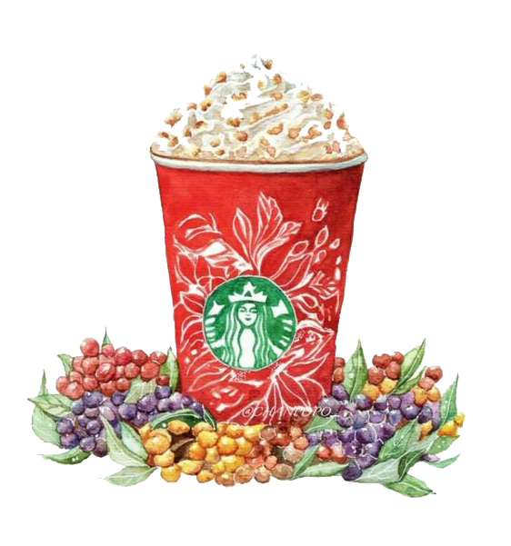 Coffee Hamburger Mocha Popcorn Latte Caffxe8 Cartoon PNG Image